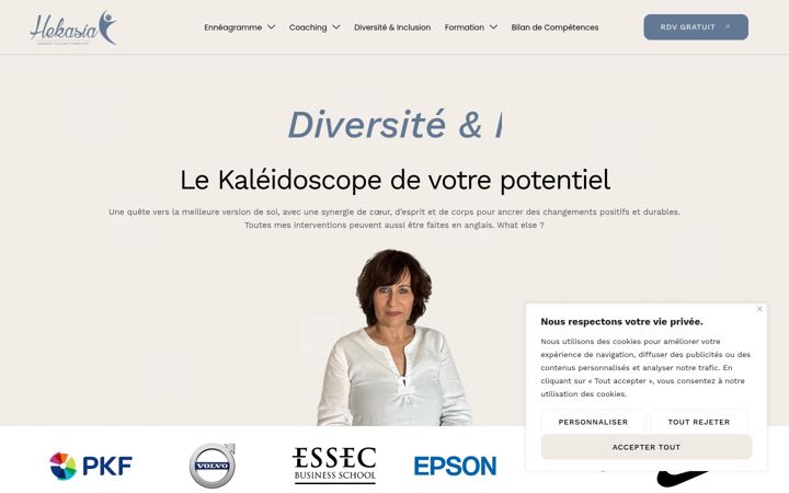 Screenshot of hekasia.fr