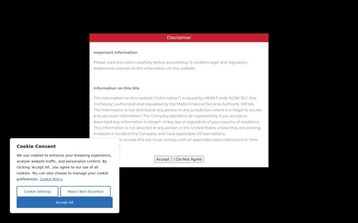 Screenshot of hekasicav.com