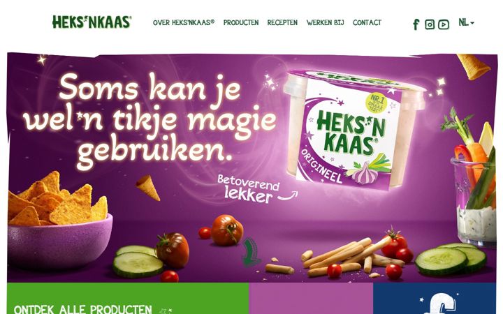 Screenshot of heksenkaas.nl