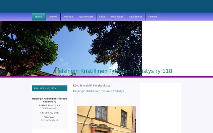 Screenshot of hekty.fi