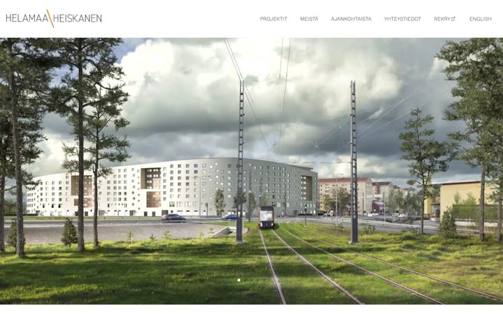 Screenshot of helamaaheiskanen.fi