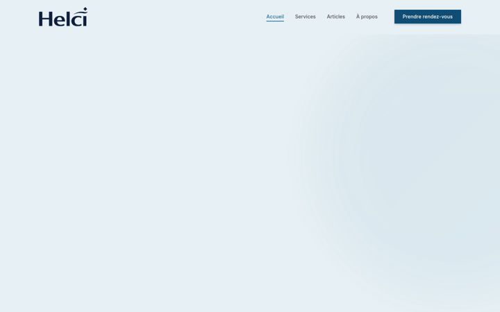 Screenshot of helci.ch