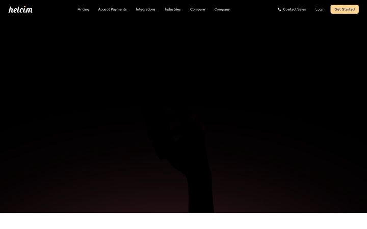 Screenshot of helcim.com