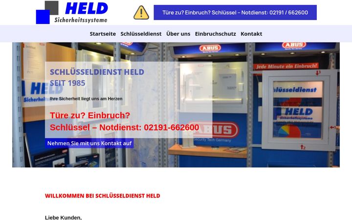Zrzut ekranu held-sicherheitssysteme.de