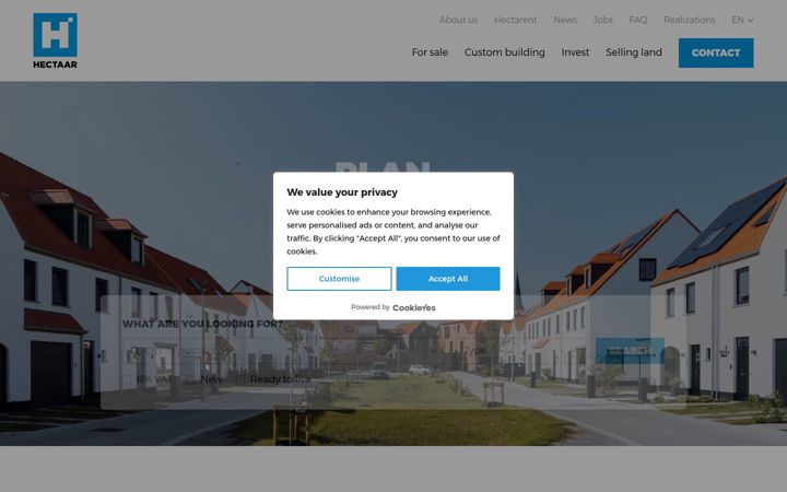 Screenshot of heldenkwartier.be