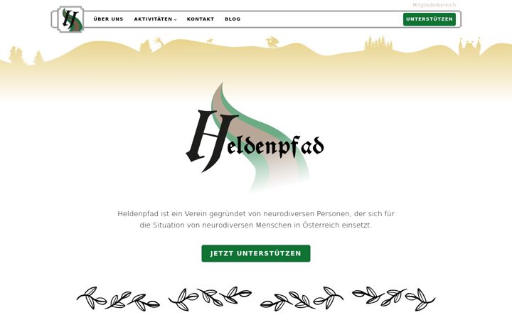 Screenshot of heldenpfad.at