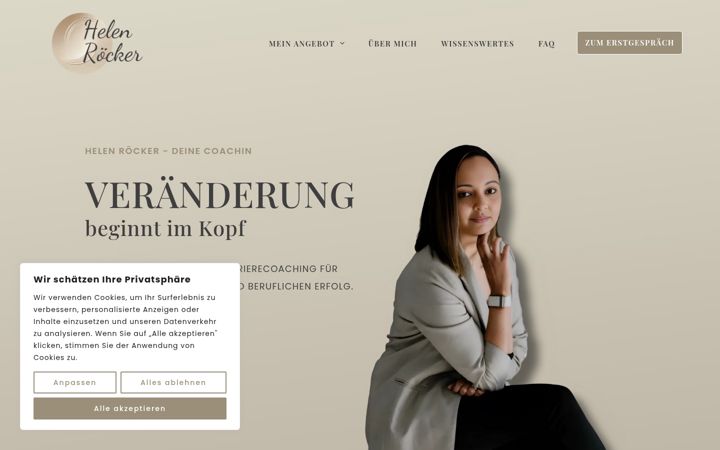 Screenshot of helen-epigenetik-coaching.de