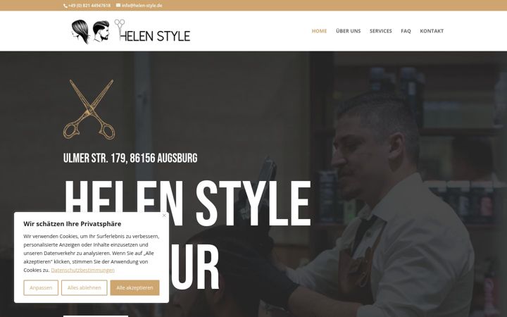Screenshot of helen-style.de