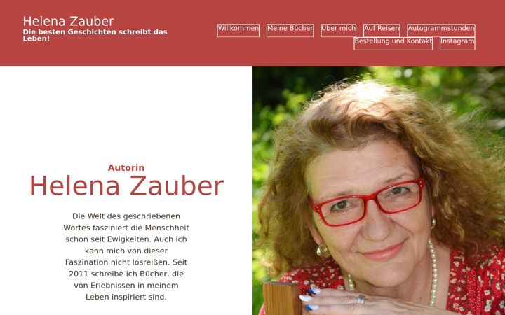 Skjermbilde av helena-zauber.de