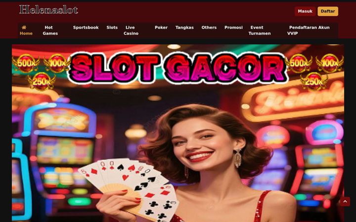 Screenshot of helenaslot.net