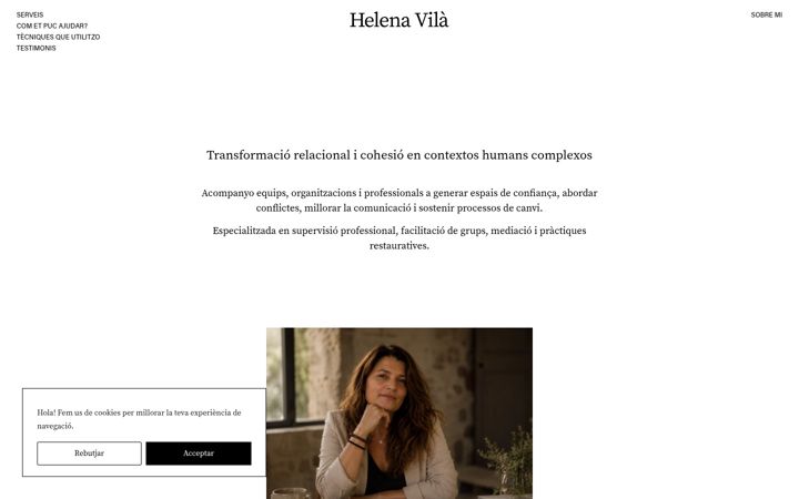 Screenshot of helenavila.cat