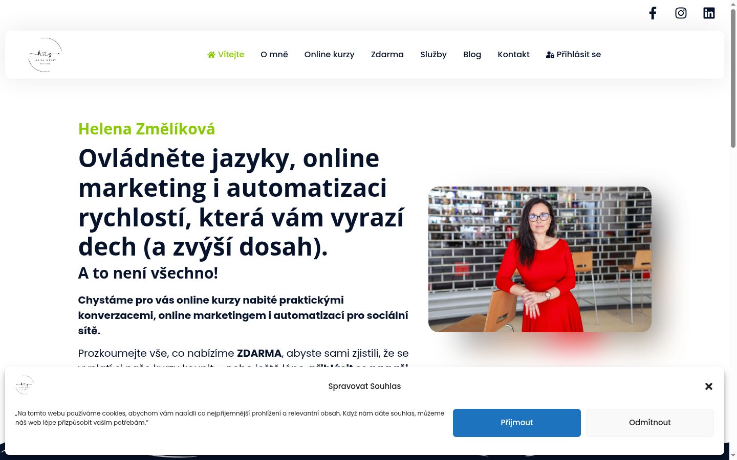 Zrzut ekranu banera zgody wyświetlanego przed jakąkolwiek interakcją