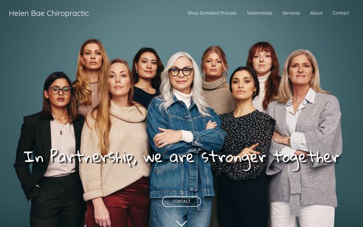 Screenshot of helenbae.com