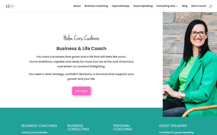 Screenshot of helencorsicadmore.com