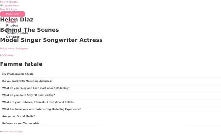 Screenshot of helendiaz.com