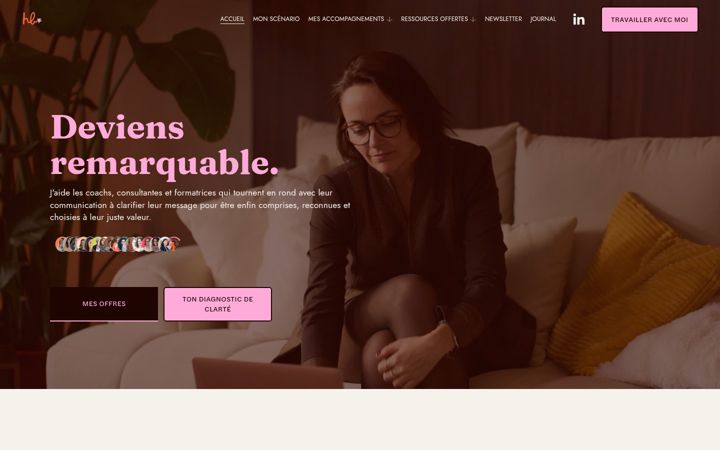 Snímek obrazovky helenebrandily.com