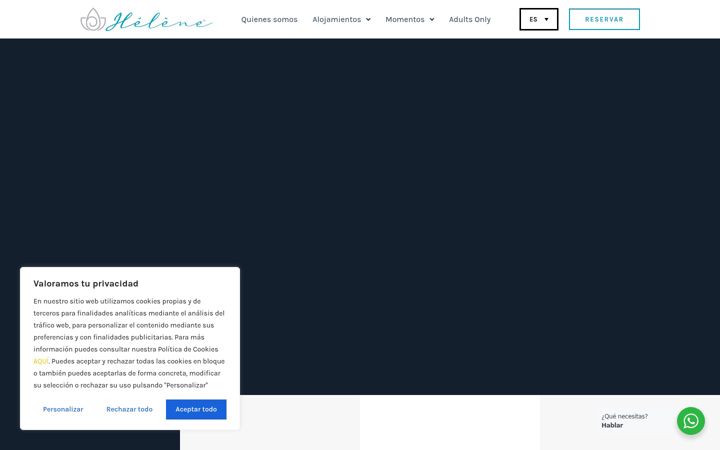 Screenshot of helenefuerteventura.com