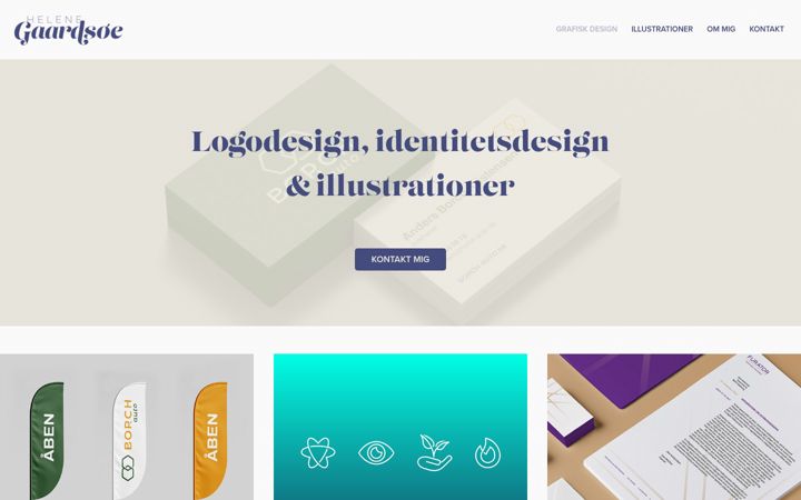 Screenshot of helenegaardsoe.dk