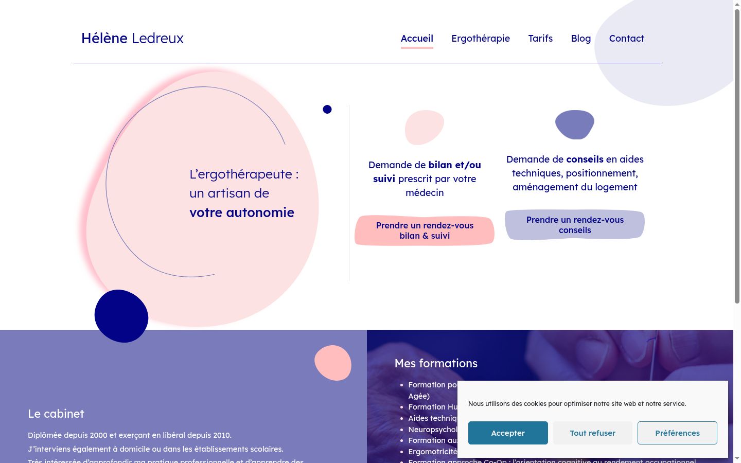Ekrānuzņēmums ar piekrišanas baneri, kas tika rādīts pirms jebkādas mijiedarbības
