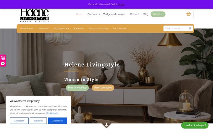Screenshot of helenelivingstyle.nl