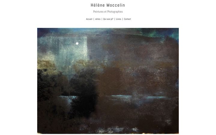 Screenshot of helenemoccelin.com