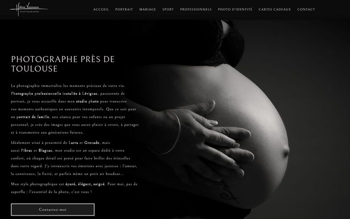 Screenshot of helenevaisman-photographe.com