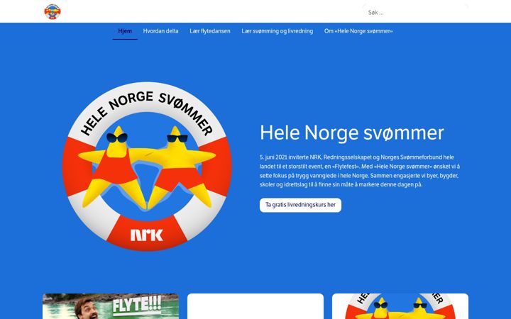 Screenshot of helenorgesvommer.no