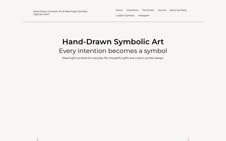 Screenshot of helenpiper.com