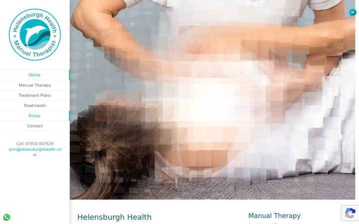 Screenshot of helensburghhealth.com