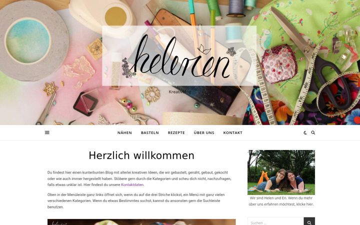 Screenshot of helerien.de