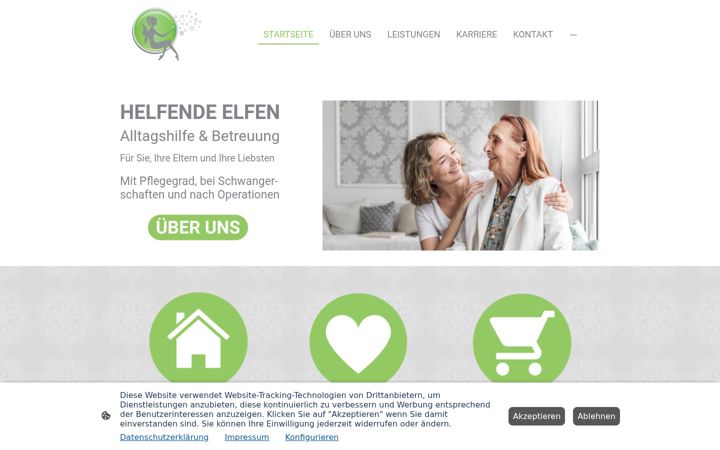 Screenshot ta' helfende-elfen-nrw.de