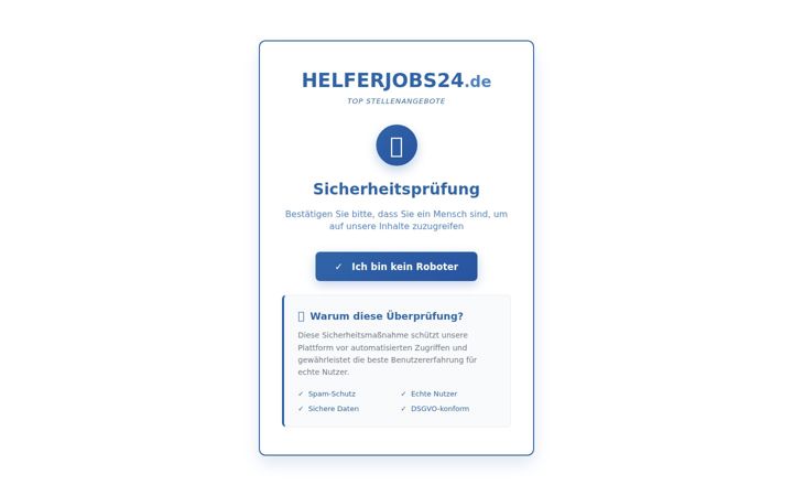 Screenshot of helferjobs24.de
