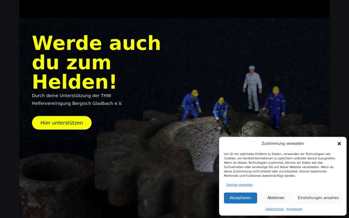 Screenshot of helferverein-gl.de
