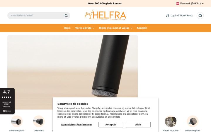 Screenshot of helfra.com