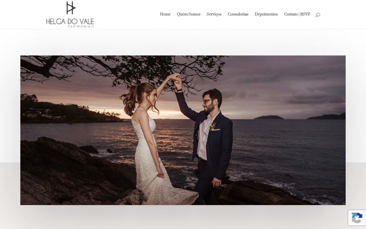 Screenshot of helgacerimoniais.com.br