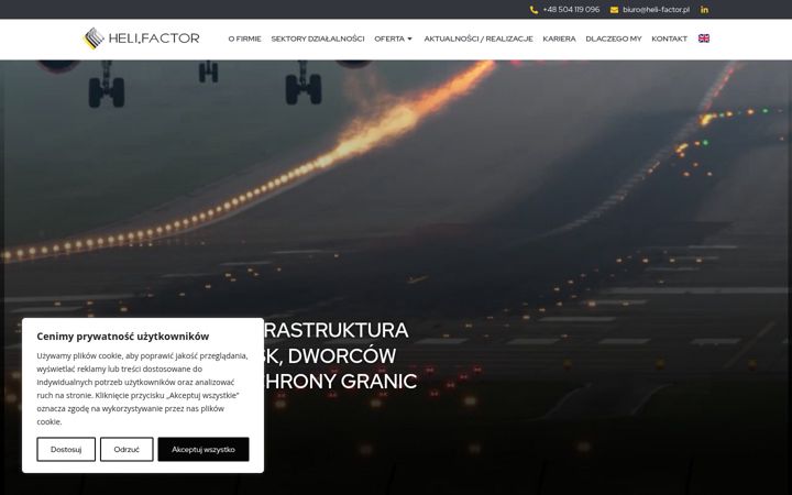 Screenshot of heli-factor.pl