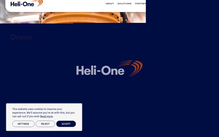 Screenshot of heli-one.com