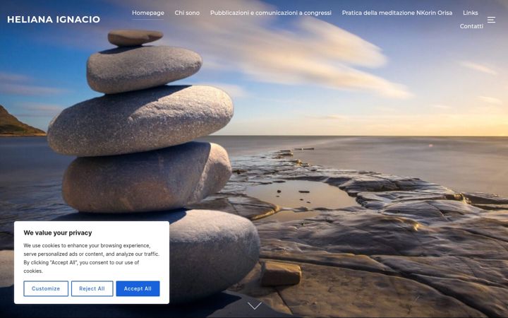 Screenshot of helianaignacio.com