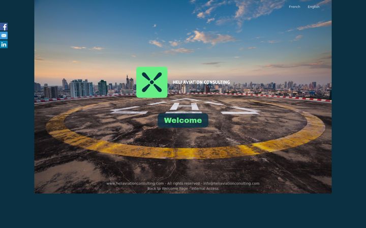 Screenshot of heliaviationconsulting.com