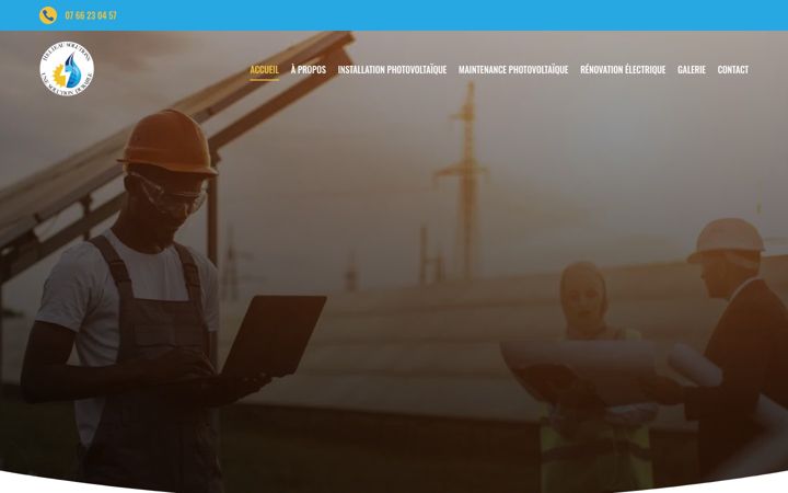 Screenshot of helieausolutions.fr