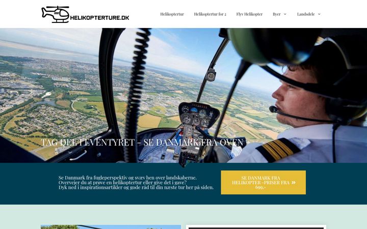 Screenshot of helikopterture.dk