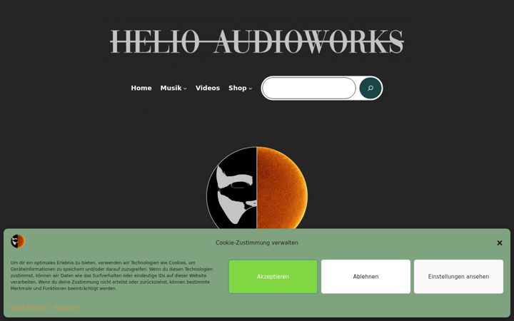 Captură de ecran a helio-audioworks.de