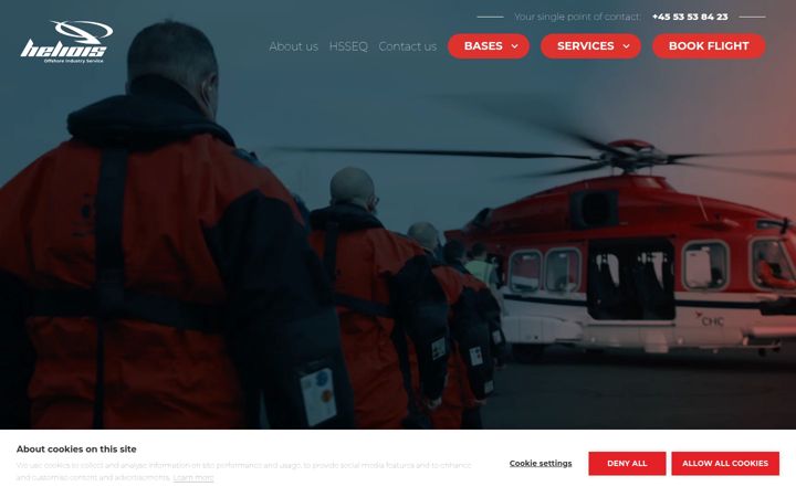 Screenshot of heliois.com