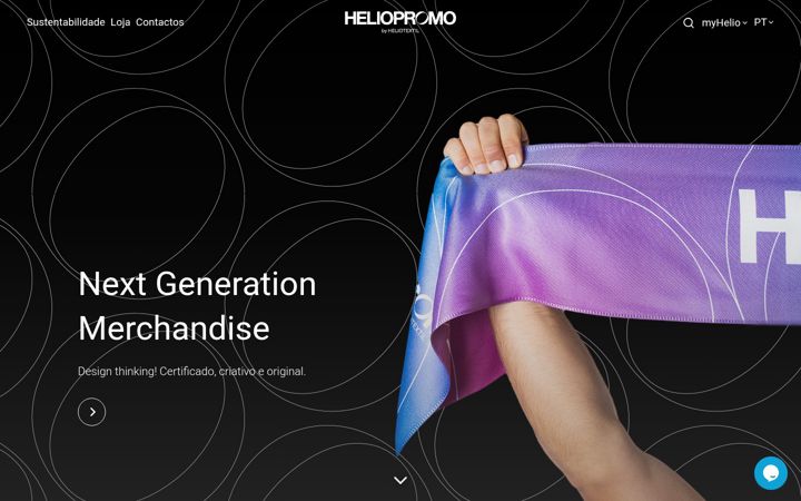 Screenshot of heliopromo.com