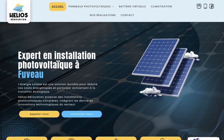 Screenshot of heliosrenovation-panneauxphotovoltaiques.fr