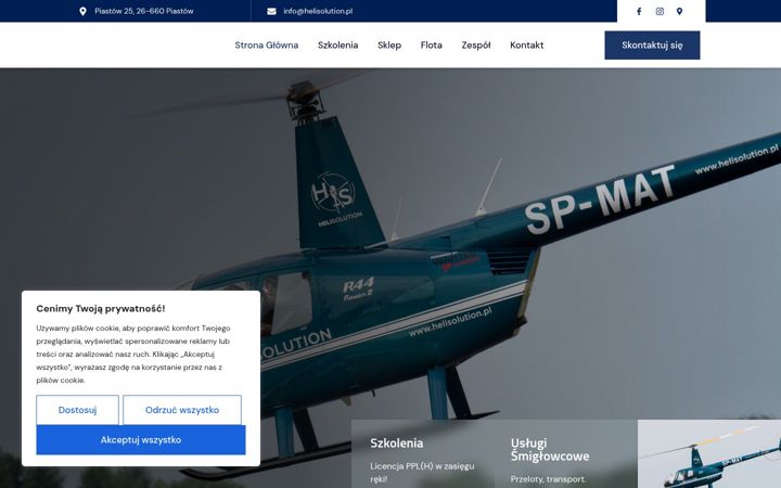 Screenshot of helisolution.pl