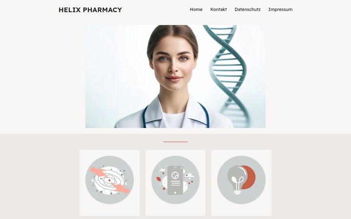 Screenshot of helix-pharmacy.de