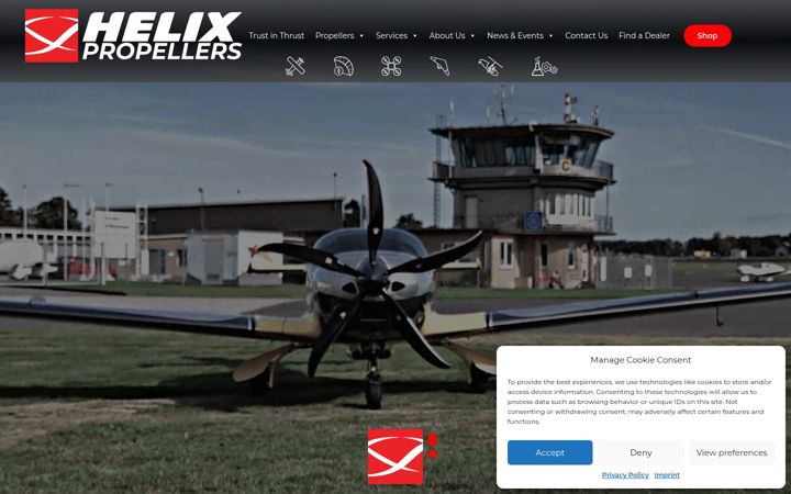 Skærmbillede af helix-propeller.de