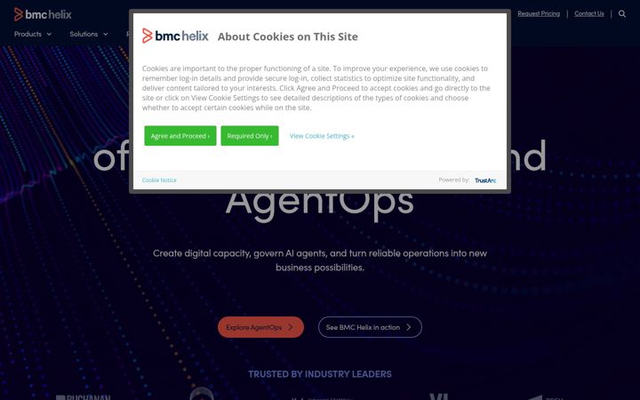 Screenshot of helixops.ai