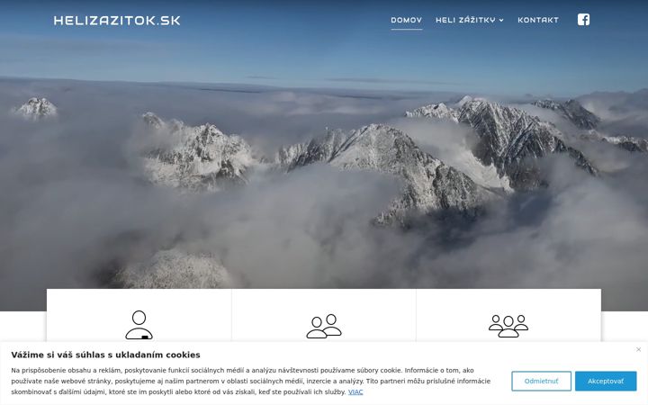 Screenshot of helizazitok.sk